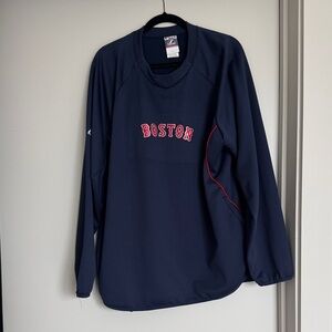 Boston Red Sox Navy Pullover Sweatshirt